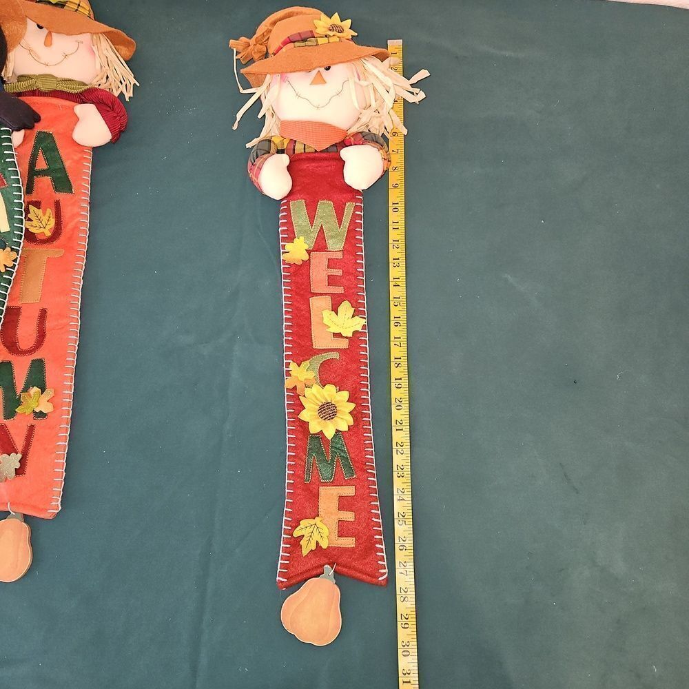 Adorable Autumn Themed Plush Wall Decor Set - Picture 7 of 7